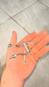 Gantungan Barang Full Besi J Anti Karat Anti Patah Universal untuk Semua Motor Ukuran 6cm Bonus Baut Termurah