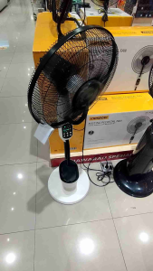 Krisbow 16 Inci Kipas Angin Lantai Uap 75 Watt - Putih