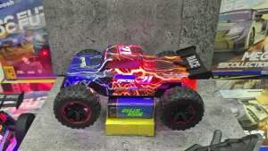 [New 2026]Xe điều khiển địa hình Buggy Monster 1/18 tốc độ cao có nhả khói giả lập hỗ trợ pin sạc