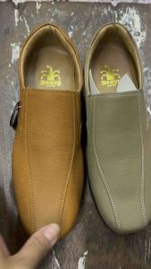 รองเท้าแบบสวม 3505ผู้ชาย รองเท้าเฟลี่นสวย 100% รองเท้าผู้ชาย พื้นเย็บทั้งคู่ รูปลักษณ์กับเฟลี่น สบาย ชุ่มชู้