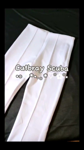 celana kulot scuba cutbray import premium