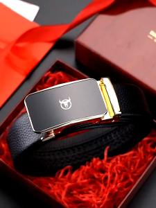 Thắt lưng nam dây nịt nam da bò cao cấp chính hãng Bullcaptain Leather Lychee Pattern Belt for Men full hộp