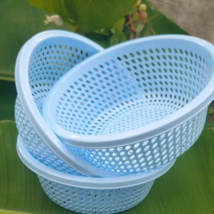 3pcs Keranjang Buah/keranjang Plastik Serbaguna
