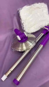 Be wish Be man อะไหล่ไม้ถูพื้น อะไหล่ไม้ม๊อบ ไม้ถูพื้น พร้อมผ้าไมโคร1ผืน ด้ามถู