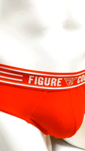 Quần lót nam tam giác FIGURE COLORS lưng sọc kẻ thun cotton thoáng khí