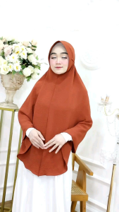HIJAB CRINKLE AIRFLOW PREMIUM XXL / HIJAB BERGO CRINKLE JUMBO KHIMAR CRINKLE