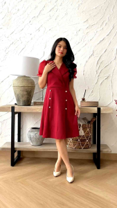 Mini Dress Scuba: Bahan Kualitas Tinggi & Desain Elegan