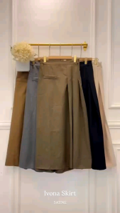ROK WANITA/IVONA SKIRT/PREMIUM COTTON WOOL IMPORT LP 70-100 CM FIT XL