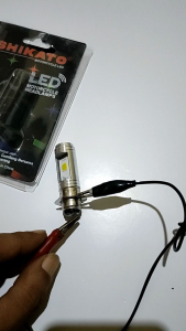 Lampu LED Motor H6 ACDC HiLo 2sisi Shikato: Keamanan Berkendara & Kualitas Tinggi