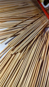 Tusuk Sate Bambu 20cm Isi 500gram | Tusuk Sate Murah Kuat Tajam untuk BBQ & Usaha Kuliner