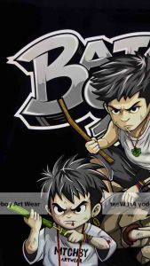 Batang 90s TRIO Design - Mitchieboy Artwear Original - Oversized Tshirt for men and women