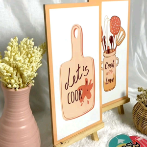 TENNESY HIASAN DINDING KITCHEN UTENSIL ALAT DAPUR WALL DECOR 15x30CM PAJANGAN KAMAR DEKORASI RUMAH