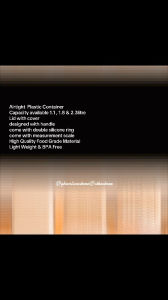 ELIANWARE Transparent Laundry Liquid Powder Detergent Dispenser Container Cereal Dried Food Bekas E-2051 E-2052 E-2053