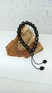 gelang kayu KELOR HITAM MOTIF MARJAN MODEL TARIK A66