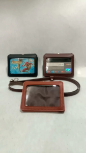 ID Card / Name Tag Holder Dua Filp Double Magnit