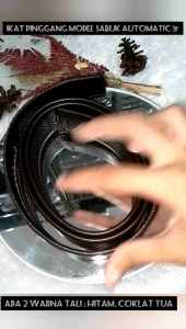 Ikat Pinggang Pria Model Gesper: Sabuk Automatic Buckle Men Belt Import