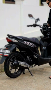 Knalpot Racing CSR Mio Soul Fino Karbu Full System