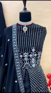 [PRE-ORDER] Ready Made Heavy Faux Georgette Suit ( Delivery 15 days )