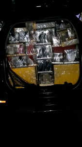 Kotak Mahar Model Rustik Mini Komplit Pakai Mika