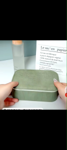 Portable makeup bag LED makeup mirror portable storage box.化妆镜子