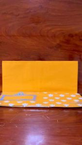 ผ้าอาบน้ำฝน สีพระราชนิยม สำหรับทำบุญ ถวายพระสงฆ์ เนื้อผ้าโทเร เกรดคุณภาพ