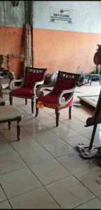 (WAJIB BACA DESKRIPSI) KURSI TAMU DPR KAYU JATI FINISHING JOK KAIN MEJA SOFA MEWAH MURAH INTERIOR RUANG TAMU TATATNING FURNITURES JEPARA