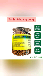 Hũ 500g viên Trinh nữ hoàng cung cao xạ đen hỗ trợ u sơ u nang