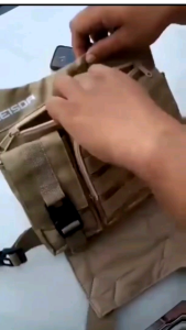 TAS DADA PRIA TACTICAL CREAM / CHEST RIG BAG / CHEST BAG PREMIUM TAS SELEMPANG CROSSBODY