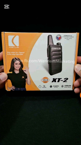 CIGNUS BUNDLE PROMO: Set of 3 XT2 UHF Portable Radio