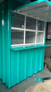 Kotak Penjualan & Desain Warung Kekinian