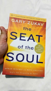 The Seat of the Soul by Gary Zukav (paperback) w/ Free Ebook and Bookmark