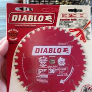 Diablo 5-3/8 in. x 36-Tooth x 10 mm Power Tool Accessories Arbor Finish Circular Saw Blade