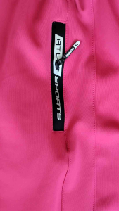 Celana training pria Jogger wanita gym fitnes yoga hitam tebal