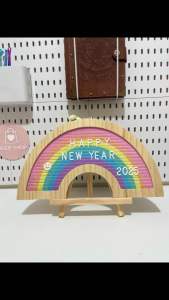 LETTER BOARD RAINBOW SET by Jiglie Shop
