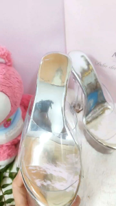 Guốc cao gót nữ quai trong đế trong cao 17cm gót trụ cao chắc chân quai mika mềm dẻo dễ mang