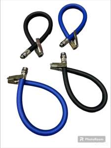 สายเติมลม สายอ่อนเติมลม แบบกดล็อก จักรยาน มอไซค์ รถยนต์