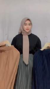 Rok Plisket Mayung Premium