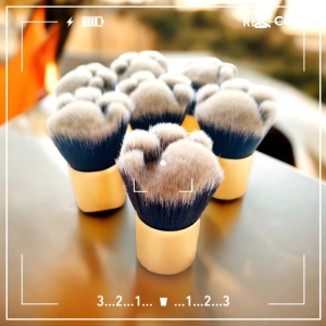 แปรงแต่งหน้าอุ้งเท้าแมว - น่ารัก แปรงปัดแก้ม ทารองพื้น ปัดแป้ง