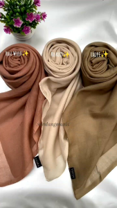 Hijab Segiempat Paris Jadul / Paris Jadul Azara / Paris Jadul Premium