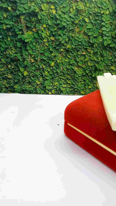 Padutan Once Tulang Kerbau Motif Kotak