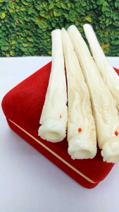 kerajinan once pipa tulang kerbau ukir naga original