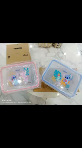 กล่องข้าวสติทซ์และสกรั๊มพ์ ใช้อุ่นอาหารในไมโครเวฟได้ ลิขสิทธิ์แท้ Disney จาก 7-11