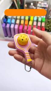pickleball Fidget Clicker Keychain | Clicky 3D Printed bag charm