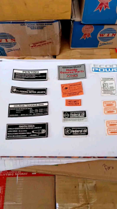 Stiker Pelengkap/Stiker Detail Astrea Grand Impresa Legenda Kirana dan Supra