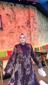 DRESS GAMIS MODE ARIFAH TERBARU BY HIJRAH 100%ASLI REAL