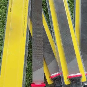 ตะไบหยาบ 12 นิ้ว ฟื้นฟูผ้า ตะไบ คละสี - ตะไบแบน หยาบ ขนาด 12นิ้ว SOLO