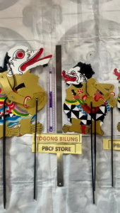 Wayang TOGOG BILUNG LIMBUK CANGIK BAHAN KERTAS DUPEL DOBEL TEBAL