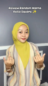 Hijab Segiempat Bella Square