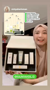 Kauniyah Natural Skincare - PAKET SKINCARE REMAJA - Sunscreen - Facial Wash - Serum - Ampoule - Deo - Deodoran - Deodorant - Ummu Balqis - Skincare Halal BPOM - Aman Bumil Busui Remaja Teen Teenager - Perawatan Wajah - Skincare Alami - Wajah Glowing