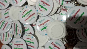 Gantungan Kunci Custom Ukuran 58 mm Desain Sesuka Kalian